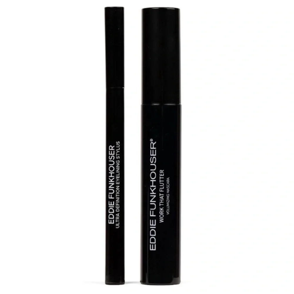 Eddie Funkhouser - NWT | Volumizing Mascara & Liquid Eyeliner Set - Black